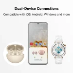Huawei Freeclip,Open-ear design,AI Clear Call,Long Battery Life,Dual-Device Connections Bluetooth Headset, Rose Gold - Image 6