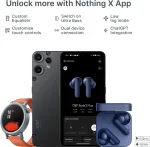 CMF by Nothing Buds 2 Plus with 50dB Hybrid ANC, Hi-Res + LDAC, Spatial Audio, 6HD Mic, 61.5Hrs Bluetooth Headset, Blue - Image 3