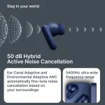 CMF by Nothing Buds 2 Plus with 50dB Hybrid ANC, Hi-Res + LDAC, Spatial Audio, 6HD Mic, 61.5Hrs Bluetooth Headset, Blue - Image 7