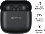 Huawei FreeBuds SE 2, 40-Hour Battery Life, Compact and Comfortable to Grip, 3 Hours of Music Playback on a 10-Minute Charge, IP54 Dust & Splash Resistance, Robust Bluetooth 5.3 Connections, Black - Image 5