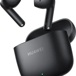 Huawei FreeBuds SE 2, 40-Hour Battery Life, Compact and Comfortable to Grip, 3 Hours of Music Playback on a 10-Minute Charge, IP54 Dust & Splash Resistance, Robust Bluetooth 5.3 Connections, Black