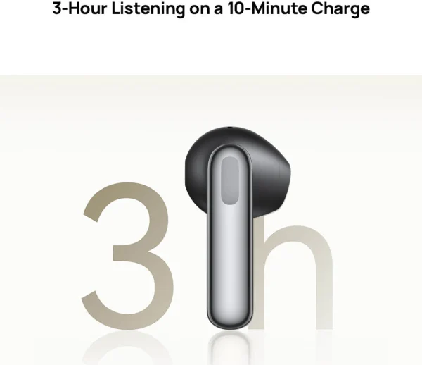 Huawei Freebuds SE 3, 42h of Music Playback, IP54 Dust & Splash Resistance, Fast Charging Bluetooth Headset, Black - Image 5
