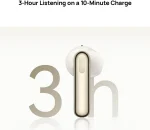 Huawei Freebuds SE 3,42h of Music Playback,IP54 Dust & Splash Resistance, Fast Charging Bluetooth Headset, Beige - Image 5
