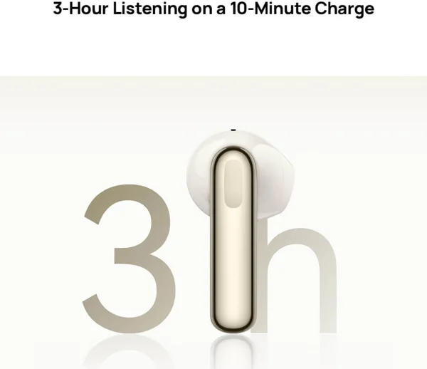 Huawei Freebuds SE 3,42h of Music Playback,IP54 Dust & Splash Resistance, Fast Charging Bluetooth Headset, Beige - Image 5