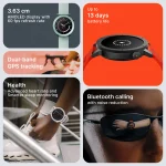 CMF by Nothing Watch 3 Pro, 1.43 AMOLED, 13 Day Battery, Dual-band GPS, Advance Heart+Sleep Monitor Smartwatch, Dark Grey Strap - Image 5