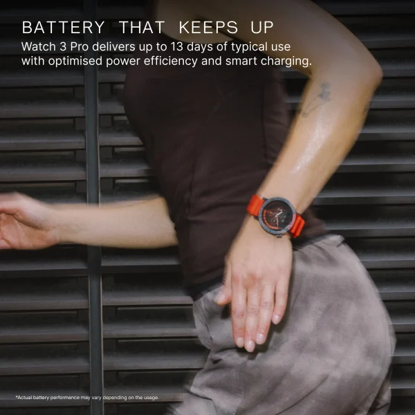 CMF by Nothing Watch 3 Pro, 1.43 AMOLED, 13 Day Battery, Dual-band GPS, Advance Heart+Sleep Monitor Smartwatch, Dark Grey Strap - Image 11