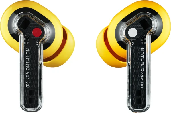 Nothing Ear (a) True Wireless Earbuds, ChatGPT Compatible, Hi-Res audio, LDAC Bluetooth Headset, Yellow - Image 2
