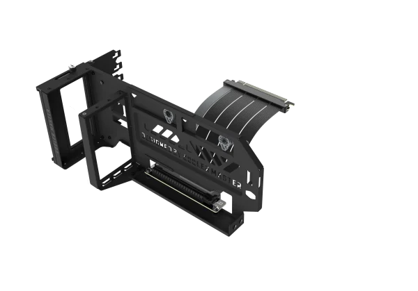 Cooler Master Vertical Graphics Card Holder Kit V3, Broad compatibility for MATX, ATX, EATX chassis, Universal GPU holder, PCIE 5.0 Compatible, Includes Riser Cable- 165mm, Black, MCA-U000C-KFVK03 - Image 2