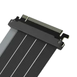 Cooler Master RISER CABLE PCIE 5.0 X16 200MM, PCIe 5.0 Compatible, Gold-plated Pin Connections, Black, MCA-U000C-KPCI50-200 - Image 2
