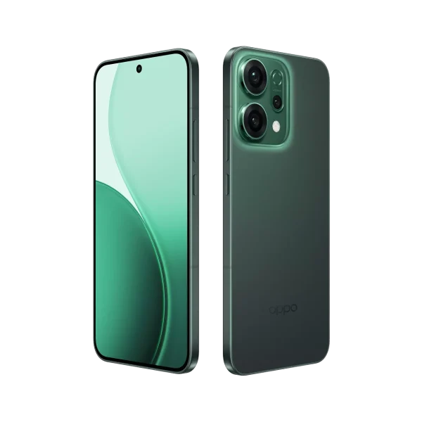 OPPO Reno 14 5G Mobile Phone, 12GB RAM, 512GB SSD, Android 15 Operating System, 6000 mAh Battery, Forest Green - Image 2
